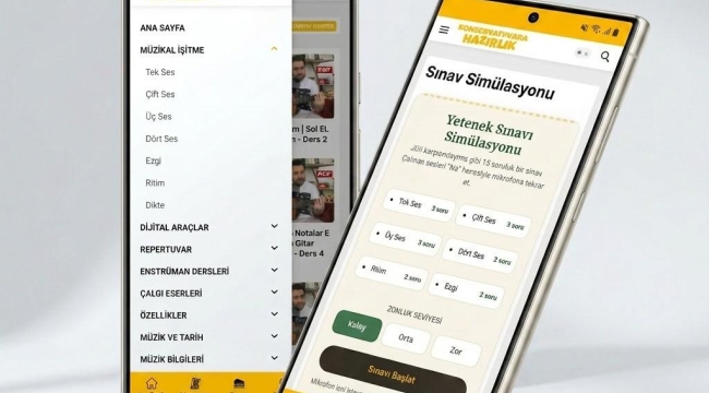 Güzel Sanatlar ve Konservatuvar Sınavlarına Dijital Kaynak