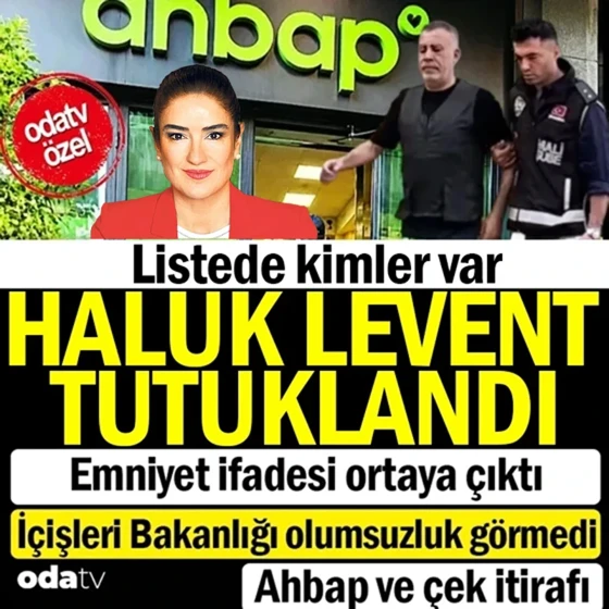 Haluk Levent'in de olduğu 14 şüpheli tutuklandı