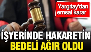 İş yerinde küfür etmenin bedeli ağır oldu