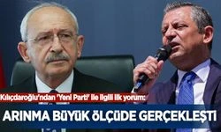 Kılıçdaroğlu'ndan 'Yeni Parti' ile ilgili ilk yorum: Çok şükür...