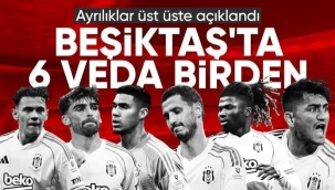 Resmen açıklandı! Beşiktaş'ta üst üste ayrılıklar