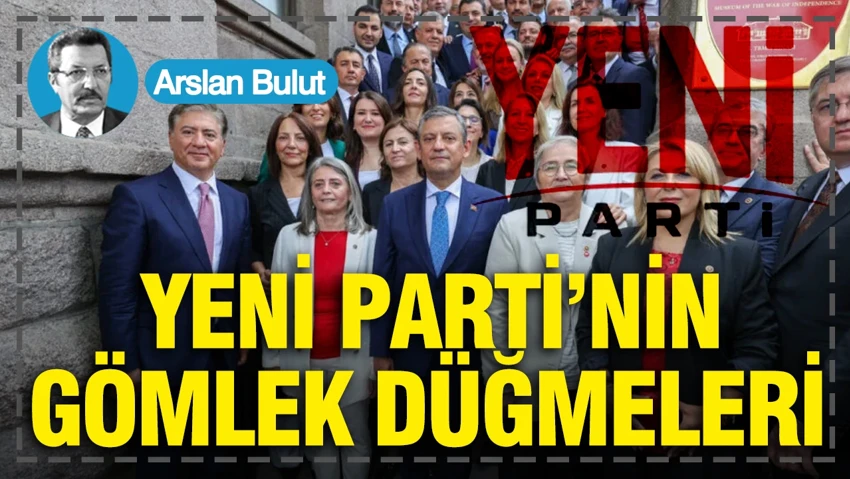 Yeni Parti'nin gömlek düğmeleri
