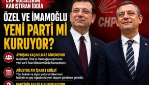 Yeni partiye dair yeni detaylar kulislerden sızdı! 'İmamoğlu'na yakın isimler…'