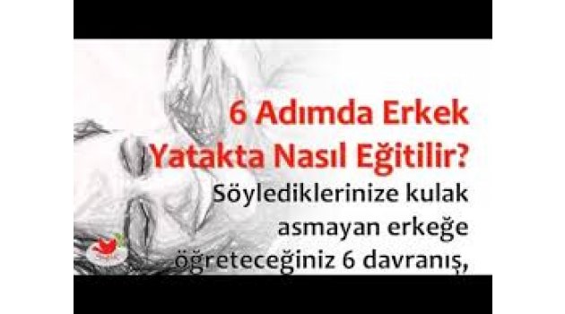 6 adımda erkek yatakta nasıl eğitilir?