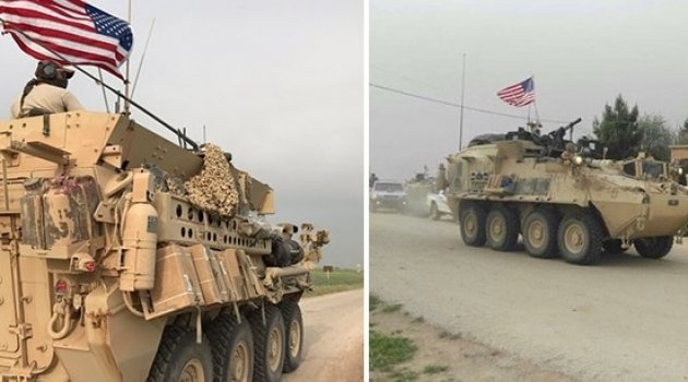 ABD ordusu, Türkiye sınırına zırhlı araç konuşlandırdı