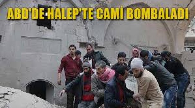 ABD'de Halep'te cami bombaladı