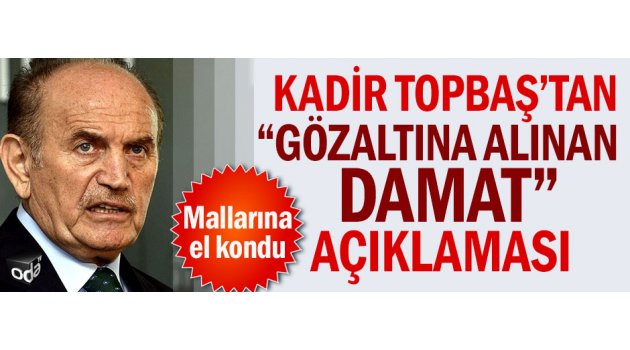 Açıklama yaptı.
