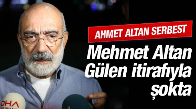 Ahmet Altan serbest Mehmet Altan tutuklandı