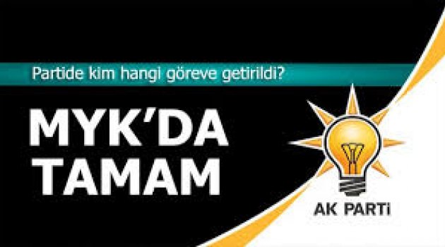AK Parti'de MYK belli oldu: Kim hangi göreve geldi?