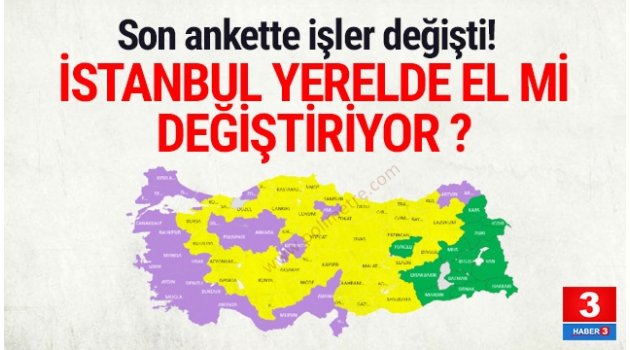 AK Parti'ye İstanbul'dan kötü haber: İstanbul el değiştirebilir !