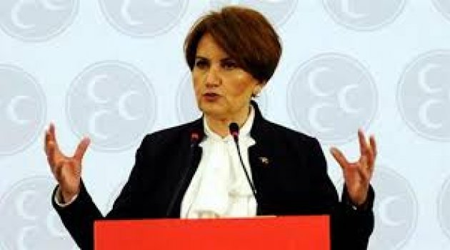 Akşener'den Erdoğan'a: Ey muhterem önce ayağını kaldır!