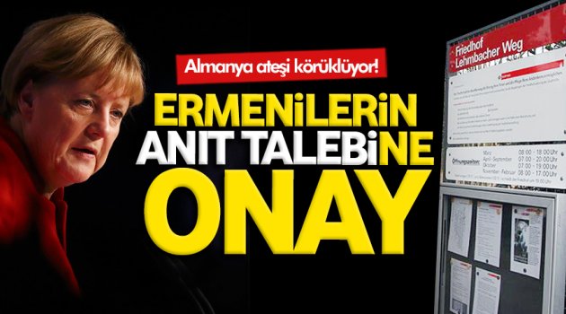 Almanya'dan 'sözde soykırım anıtına' onay!