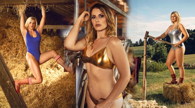 Almanya'nın en seksi kızları çiftçiler için 2019 takvimi hazırladı!