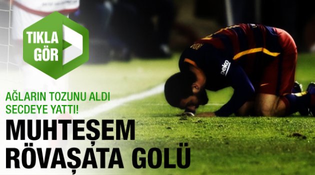 Arda Turan'dan muhteşem rövaşata! VİDEO