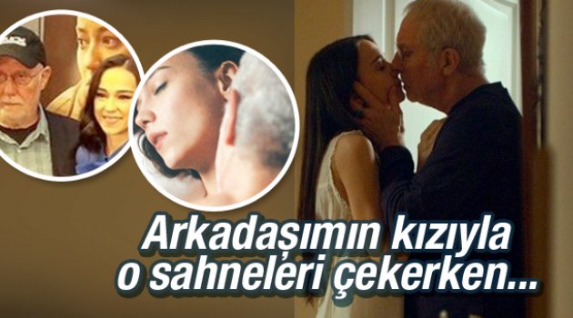 Arkadaşının kızıyla yatak sahnesi çekerken... Garip savunma
