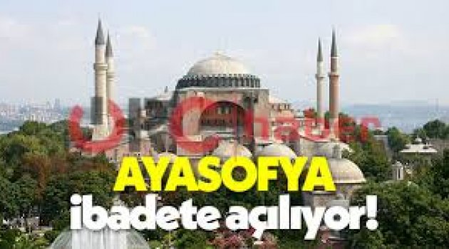 AYM, Ayasofya'nın ibadete açılması için toplanıyor!