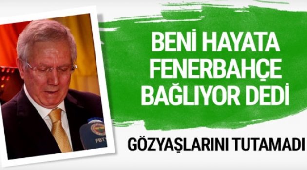 Aziz Yıldırım 20. yıl gecesinde ağladı