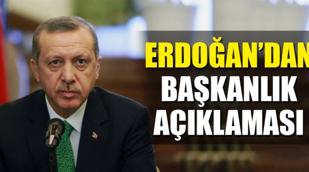 Başkanlık veya cumhurbaşkanlığı olması benim açımdan sıkıntı değil