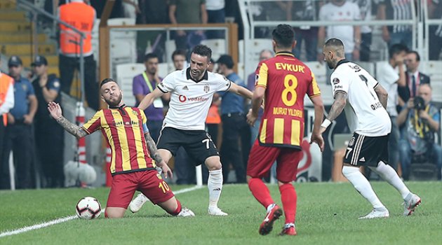 Beşiktaş 2 golle 3 puanı aldı 2-1