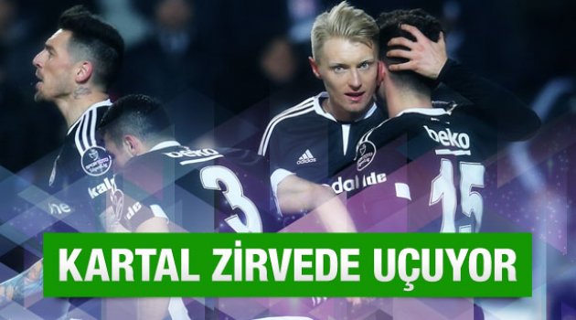  Beşiktaş,  Antalyaspor'u  1-0 mağlup etti.