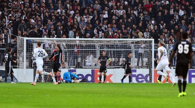 Beşiktaş Avrupa'da dağıldı!