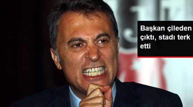 Beşiktaş Başkanı Orman, Kasımpaşa Maçının 65. Dakikasında Stattan Ayrıldı