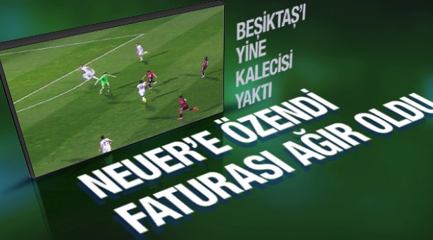Beşiktaşlı Fabri'den inanılmaz hata