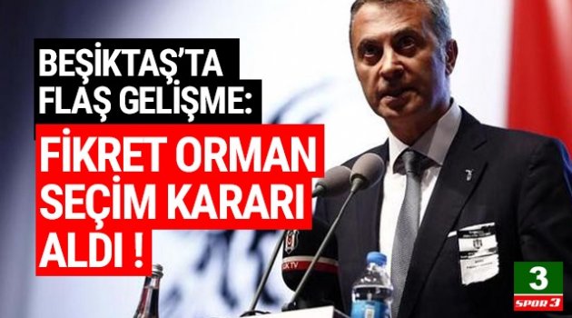 Beşiktaş'ta Olağanüstü seçime gidiliyor