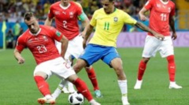 Bir şok da Brezilya'ya! Brezilya 1 - İsviçre 1