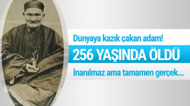 Bu adam tam 256 yaşına kadar yaşadı! İnanılmaz olay!