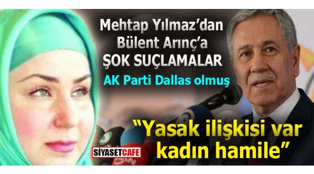 ''Bülent Arınç büro çalışanı kadını hamile bıraktı''