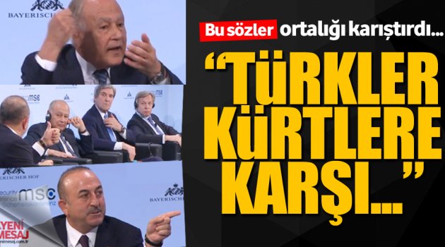 Çavuşoğlu'ndan Ebu Gayt'a tepki