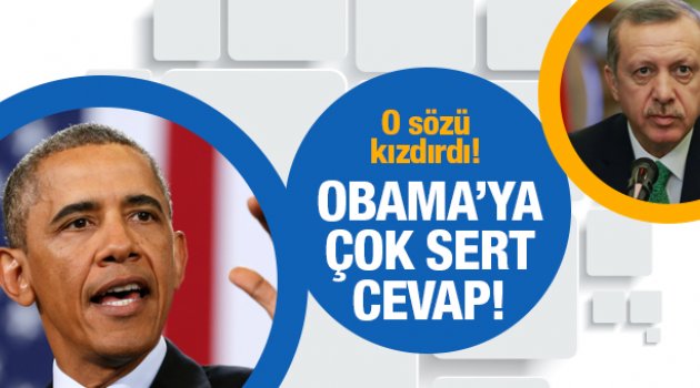 Cevabı sert oldu