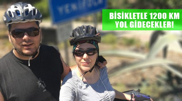 Çevre için bisikletle 30 gün yol gidecekler