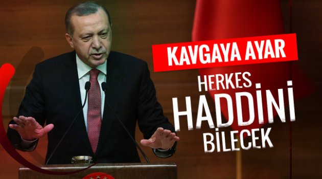 Cumhurbaşkanı Erdoğan'dan kavga eden vekillere sert sözler