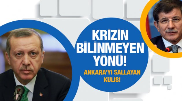 Davutoğlu ve Erdoğan arasındaki krizin bilinmeyen yönü!