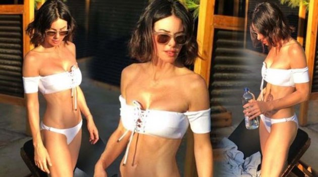 Defne Samyeli'nin bikinili pozları sosyal medyayı salladı