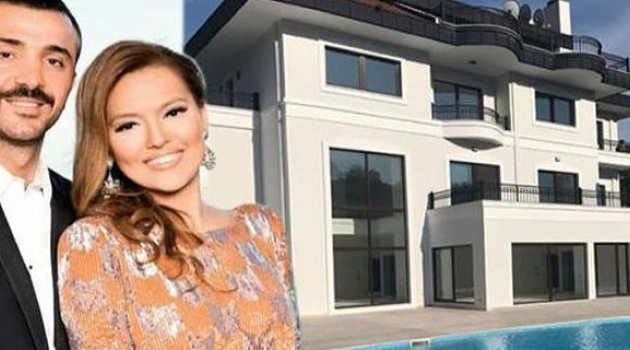 Demet Akalın ve Okan Kurt çiftinin villasında haciz işlemi!