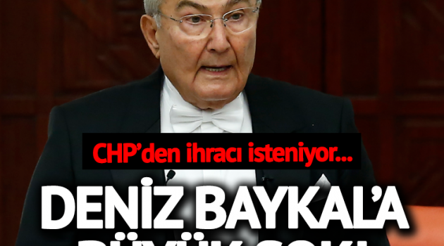 Deniz Baykal'ın ihracı istendi