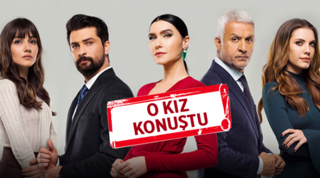 Dizi setinde O kız konuştu