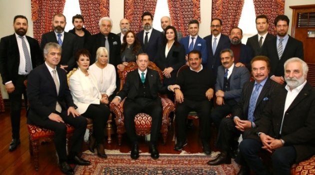 Doğum günü için gitmişlerdi! Erdoğan iki sanatçıyı uyardı