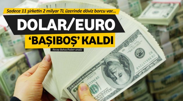 Dolar ve Euro 'başıboş' kaldı