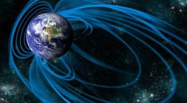 Dünya'nın Manyetik Alanı Düzensiz İlerliyor