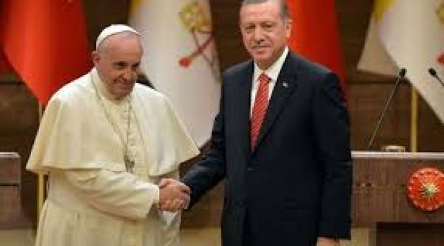 Erdoğan, Papa ile görüşmek için bağış mı yaptı?