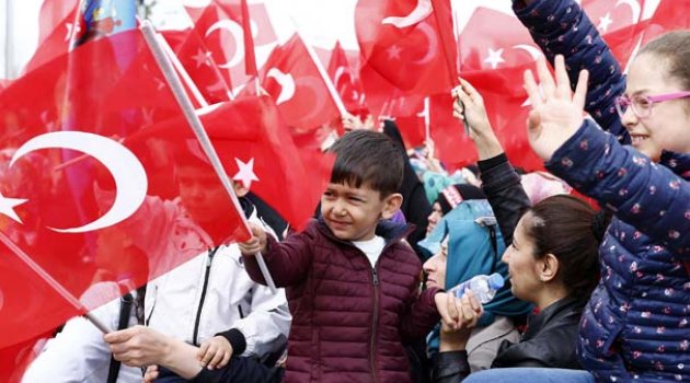Erdoğan'a Ankara'da karşılama