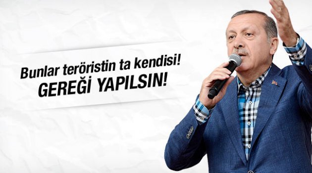Erdoğan'dan HDP'li vekiller için fezleke çağrısı
