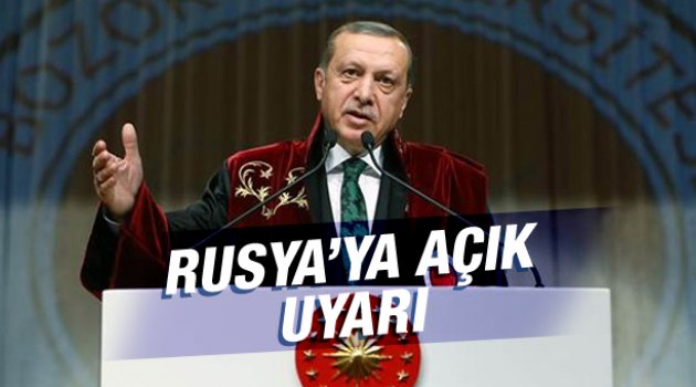Erdoğan'dan Rusya'ya terör uyarısı!