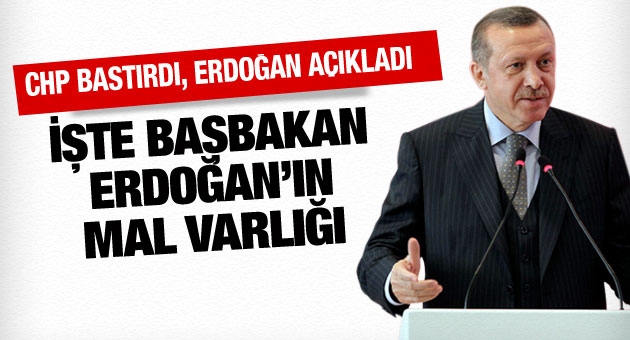 Erdoğan'ın son açıklanan mal varlığı