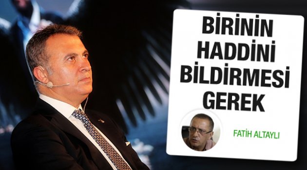 Fatih Altaylı'dan Fikret Orman'a sert sözler