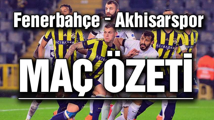 Fenerbahçe Akhisarspor'a sahasında yenildi...